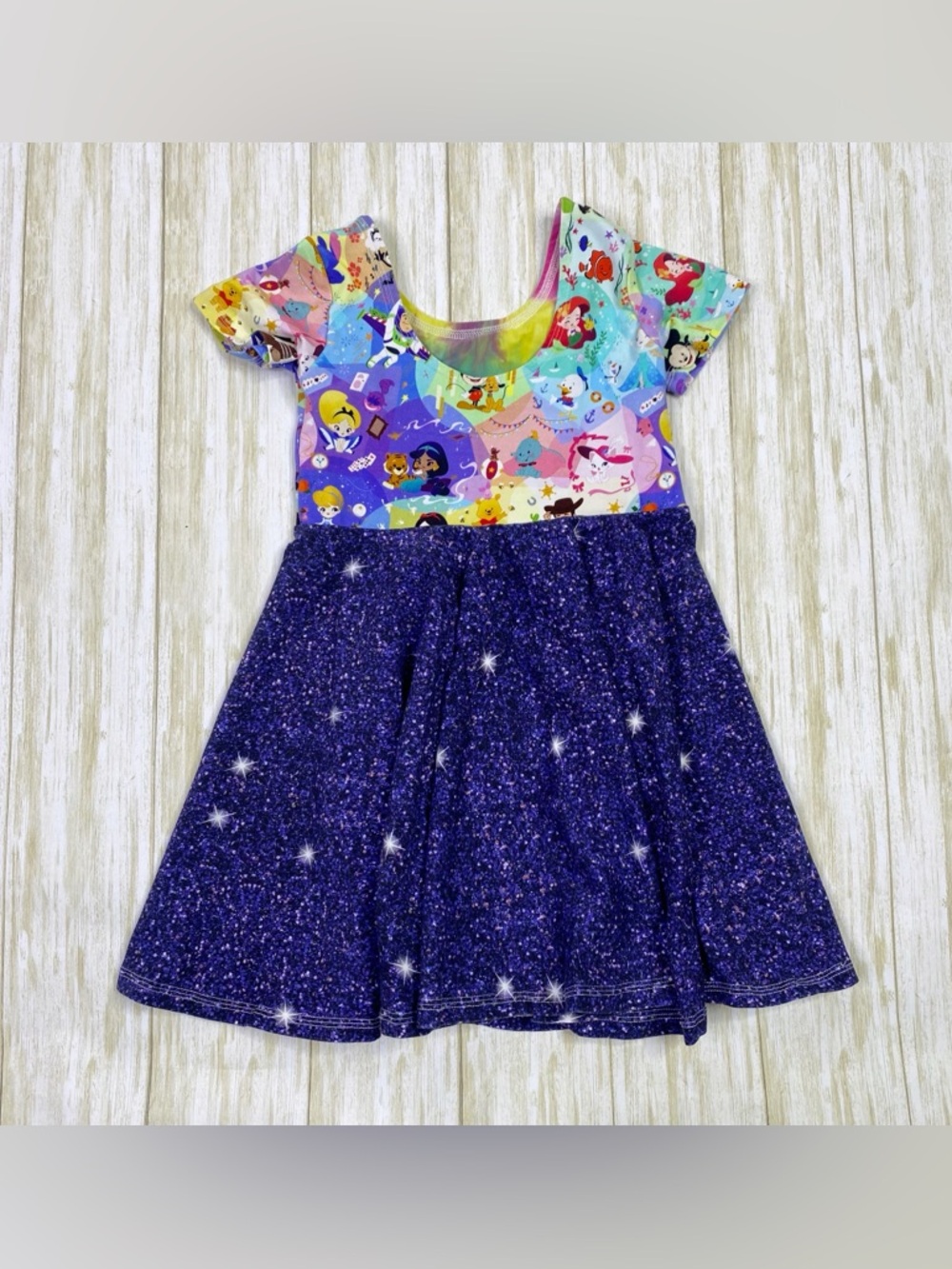 Chatty Bug Multi Color Princess Tunic Dress - Picture 5 of 5